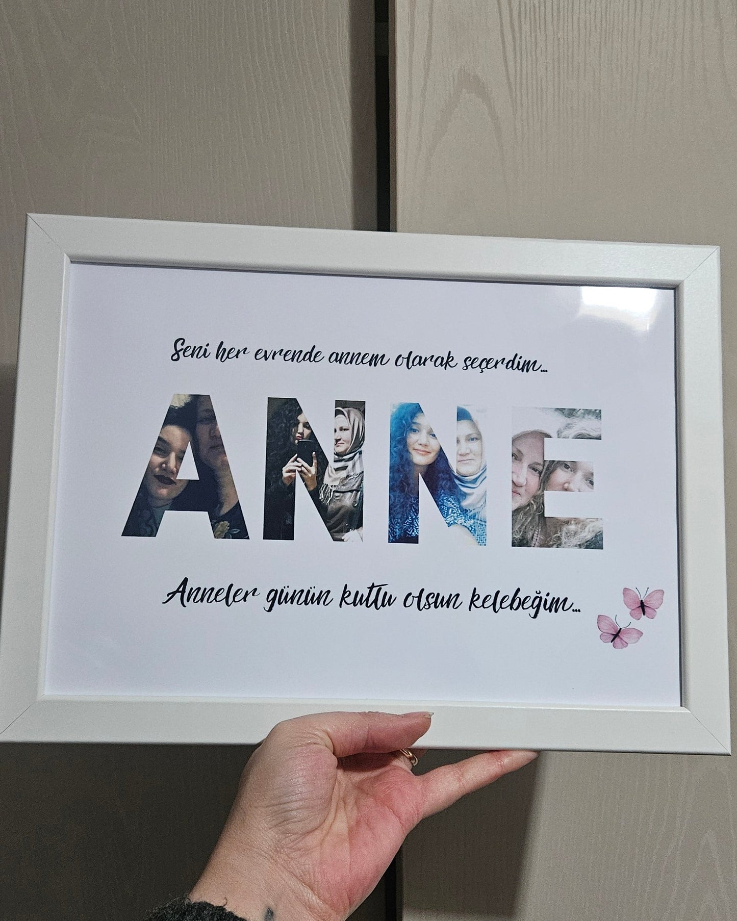 Kişiye Özel Anneler Günü Anı Tablosu-3