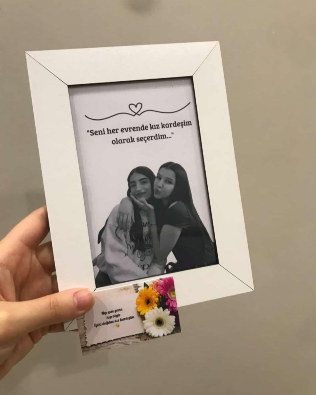 Kişiye Özel Mini Anı Tablosu