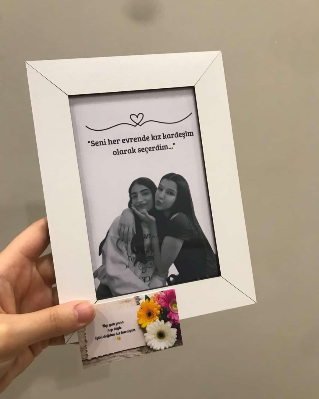 Kişiye Özel Mini Anı Tablosu