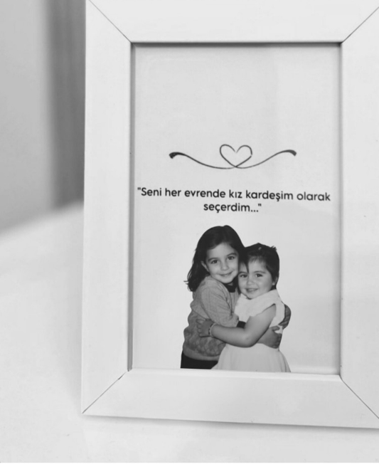 Kişiye Özel Mini Anı Tablosu