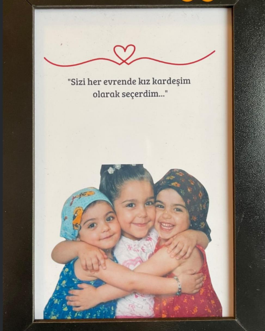 Kişiye Özel Mini Anı Tablosu