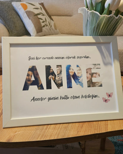 Kişiye Özel Anneler Günü Anı Tablosu-3