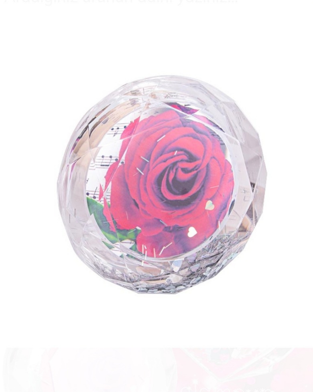 Kişiye Özel Prizma Kar Küresi