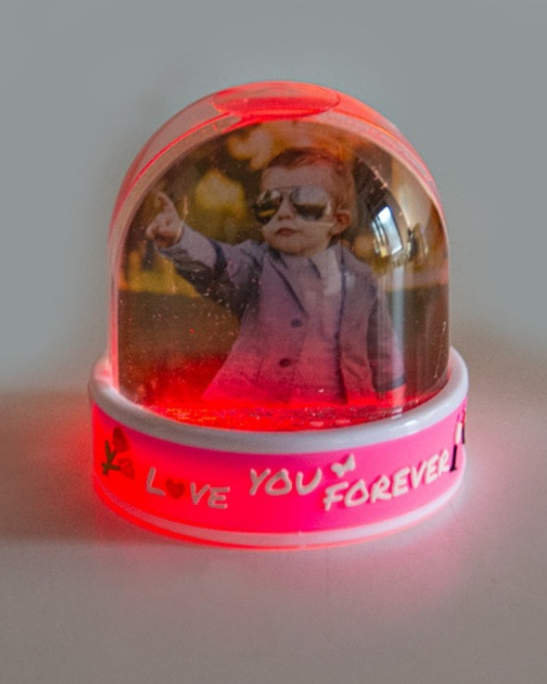 Kişiye Özel Portreli Love Kar Küresi