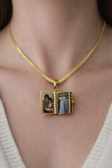 Kişiye Özel Kitap Kolye