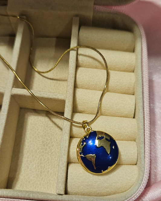 Kişiye Özel Dünya Kolye